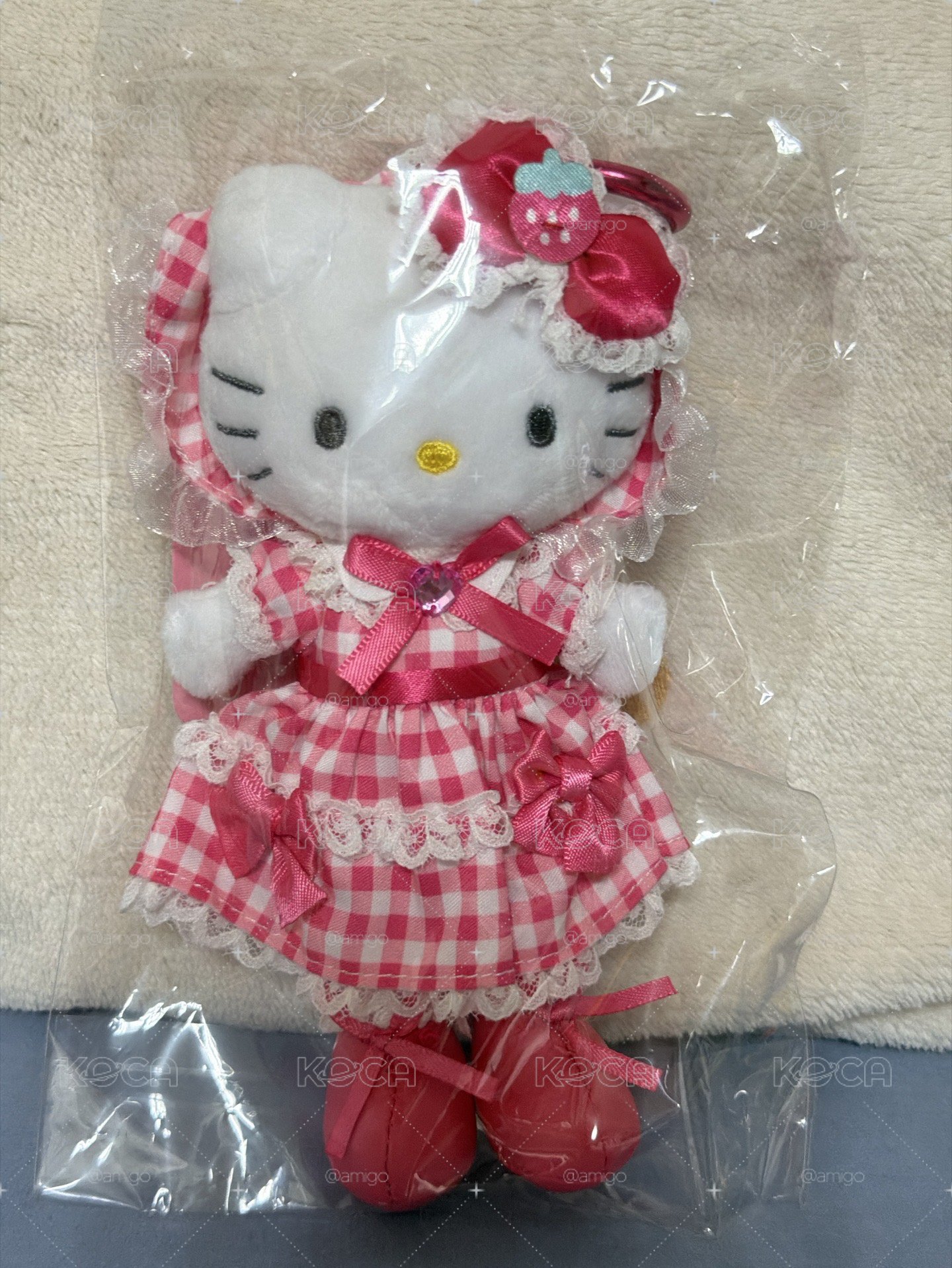 冬日長腿凱蒂 粉色 蘿莉風