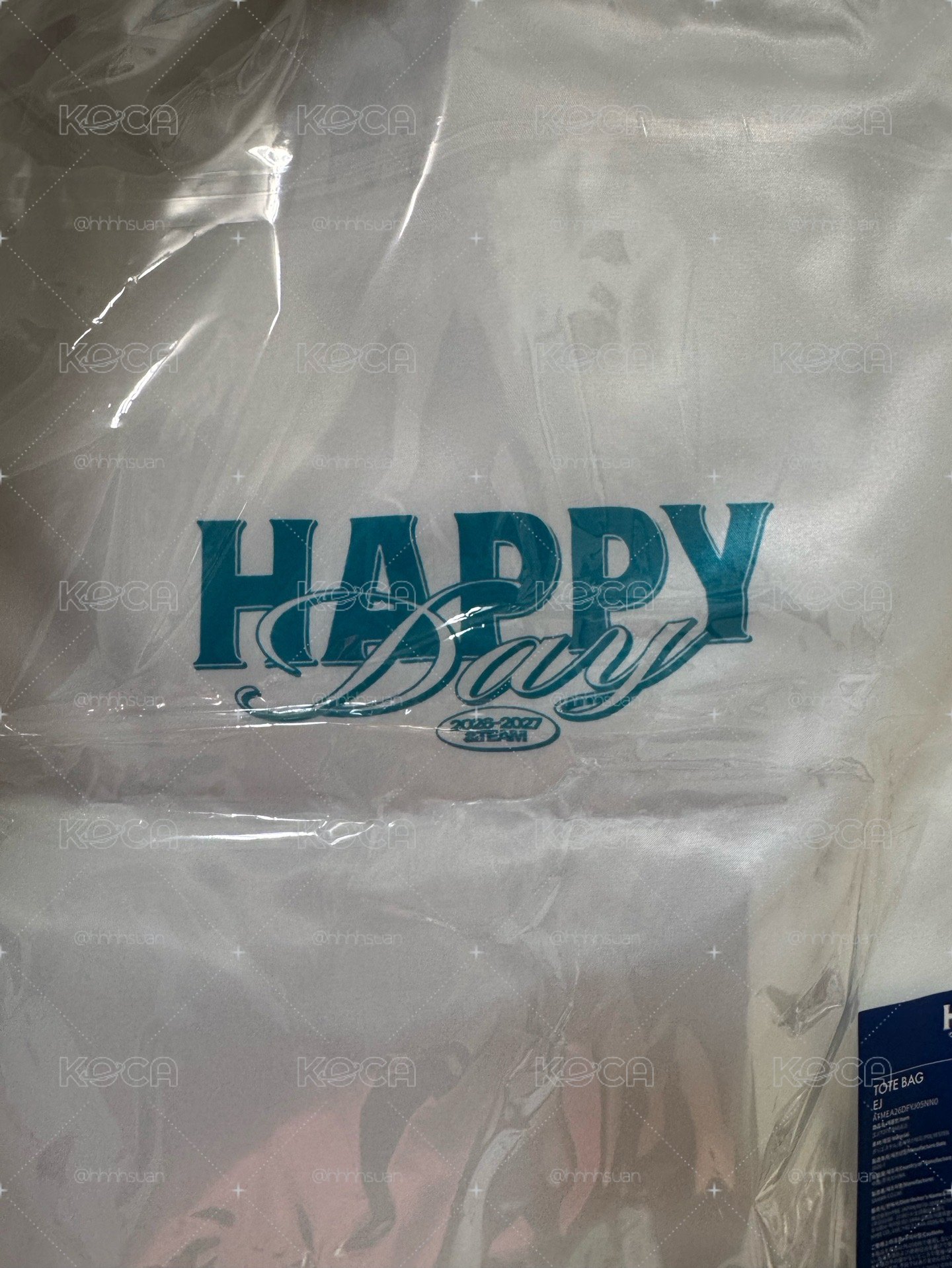Happy Day 托特包 2026~2027 生日周邊 EJ