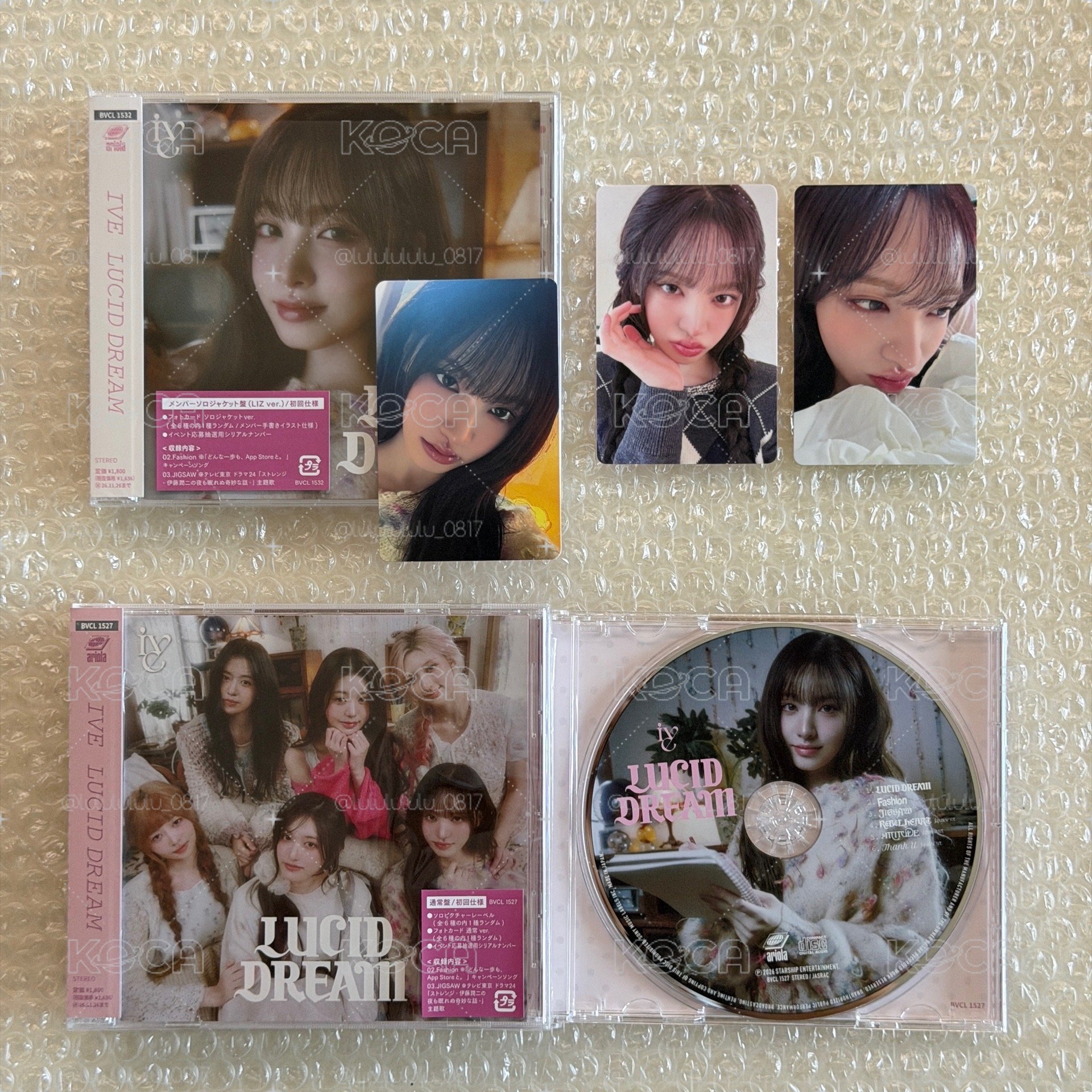 IVE日專LUCID DREAM栗周邊🐱