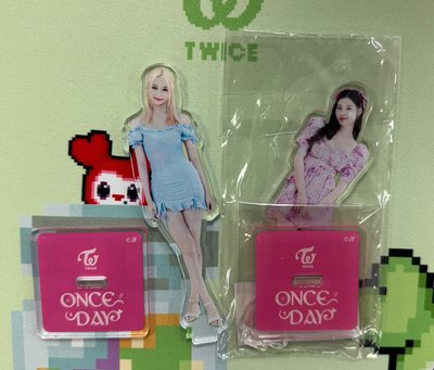 現貨速出！紗💜瑜💙 once day立牌