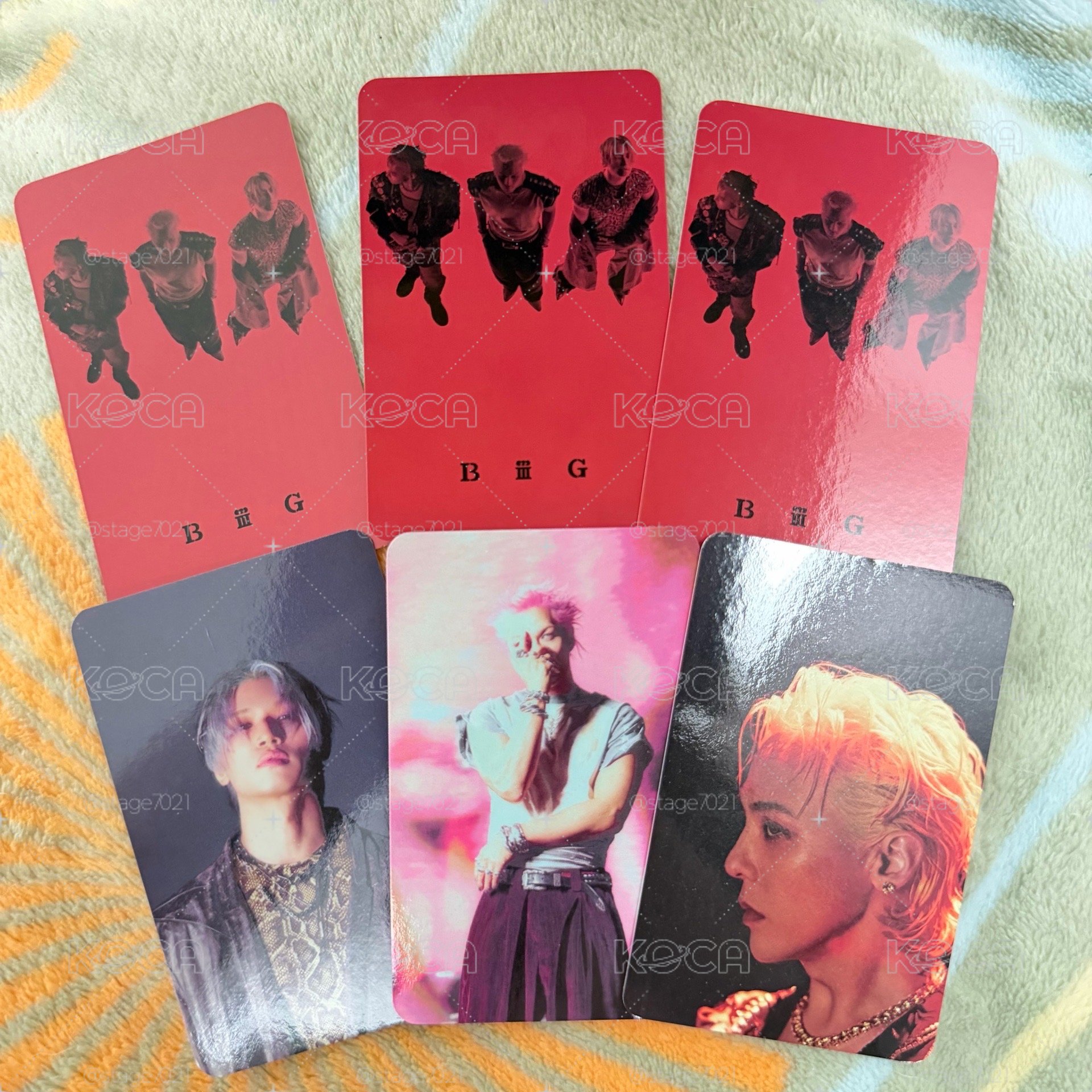 BIGBANG｜演唱會周邊 滿額卡 高陽線下周邊滿額卡