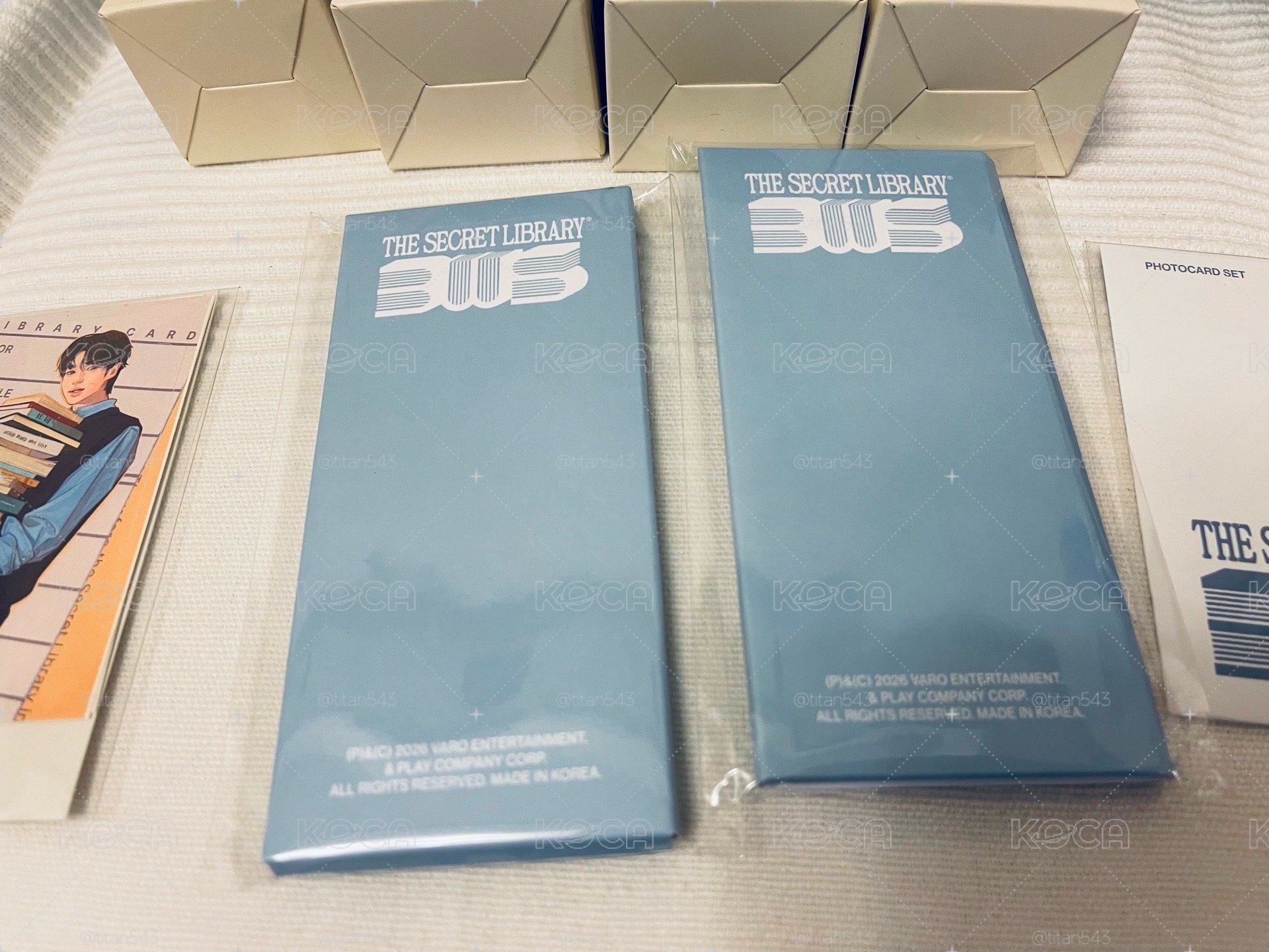 邊佑錫 26FM 官方週邊 書籤SET 全新未拆 韓國親自攜回！