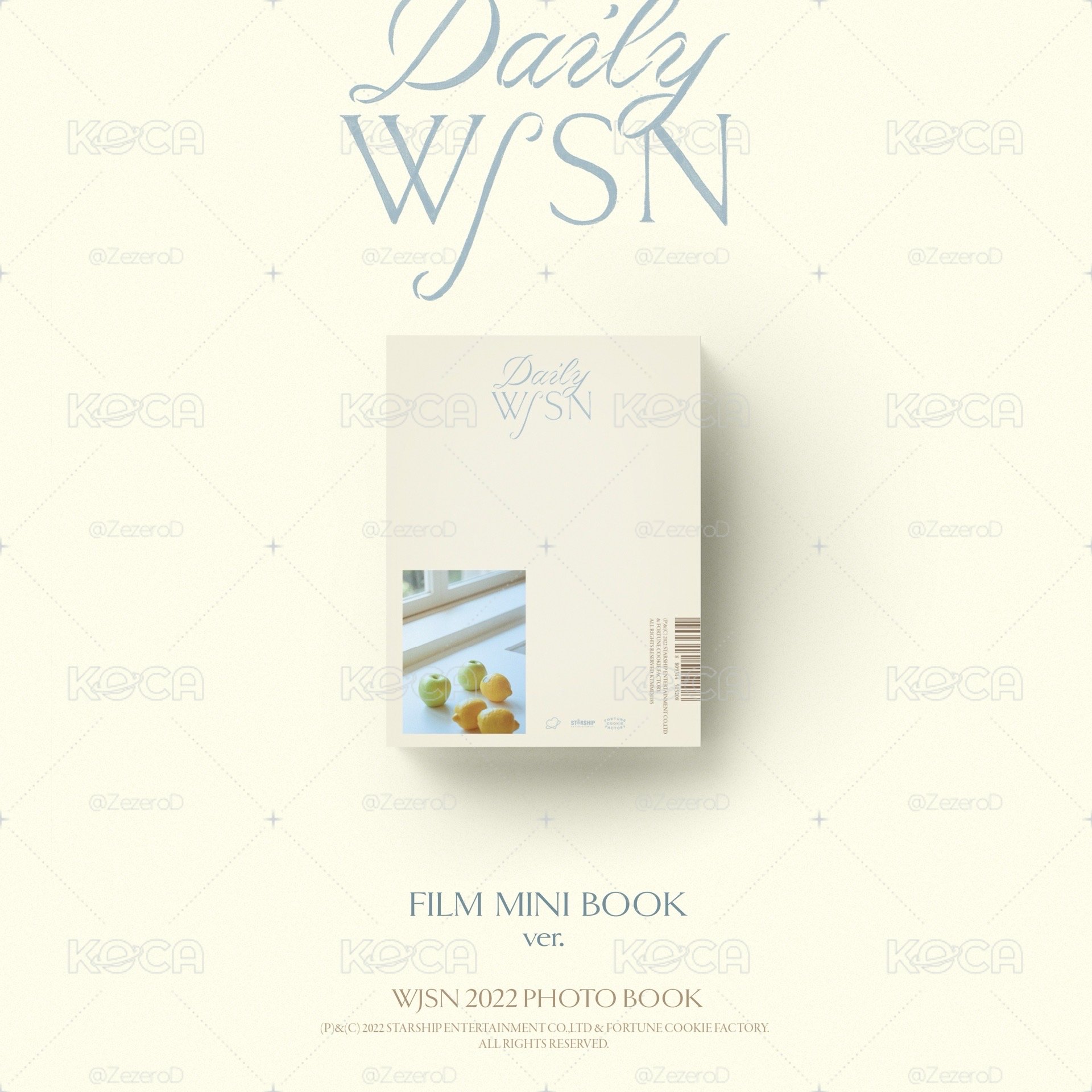 WJSN 宇宙少女 2022 PHOTO BOOK Daily WJSN - FILM MINI BOOK VER