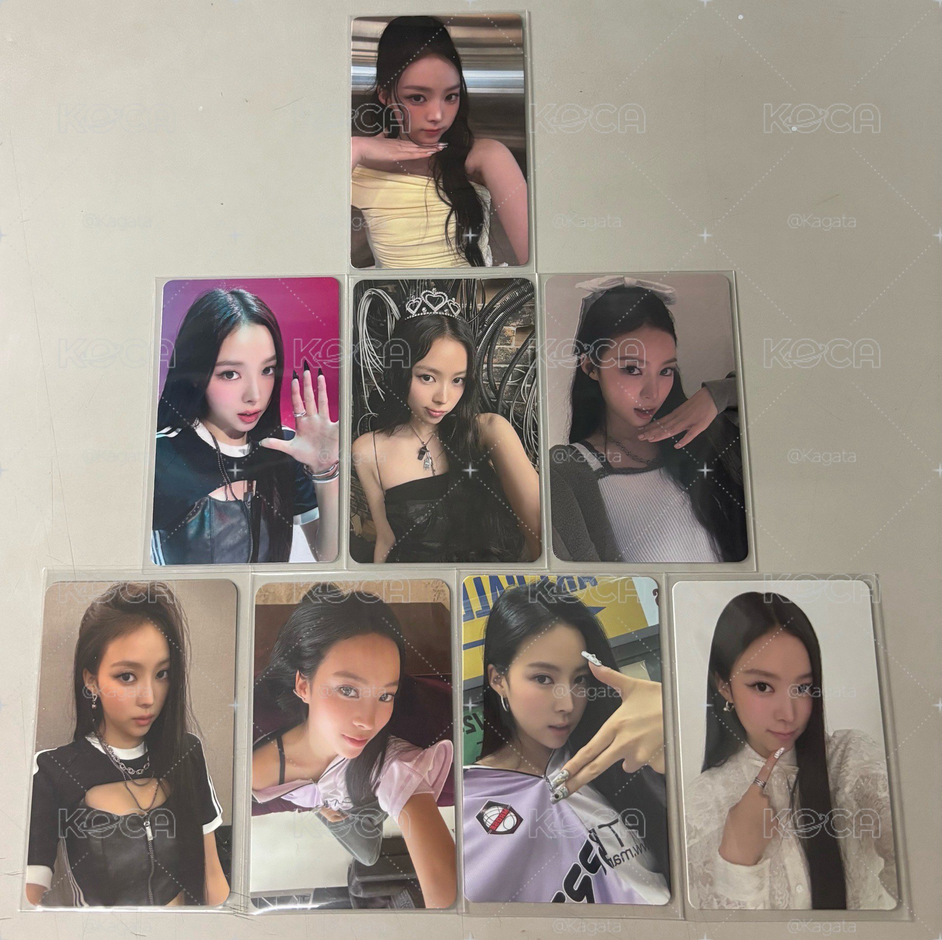 Meovv narin、anna 、ella 小卡和週邊區