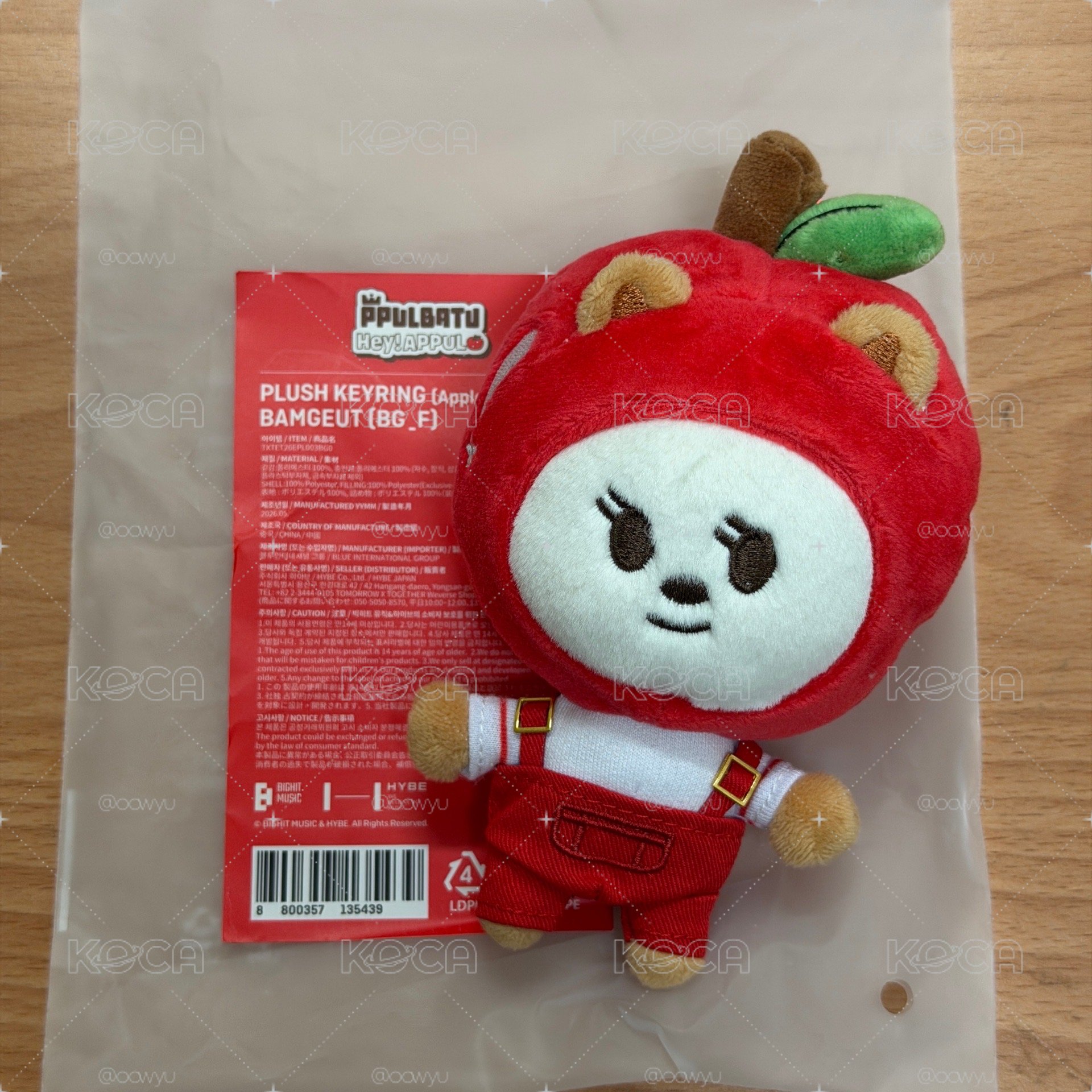 APPUL蘋果娃 栗嘻 現貨