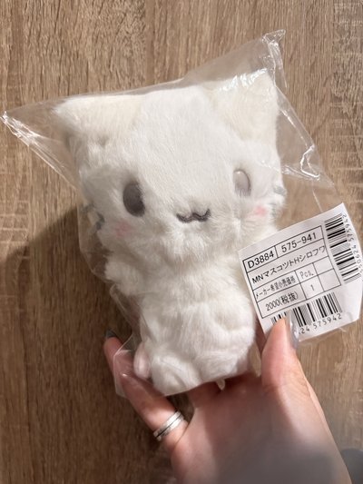 雲朵棉花糖貓吊飾