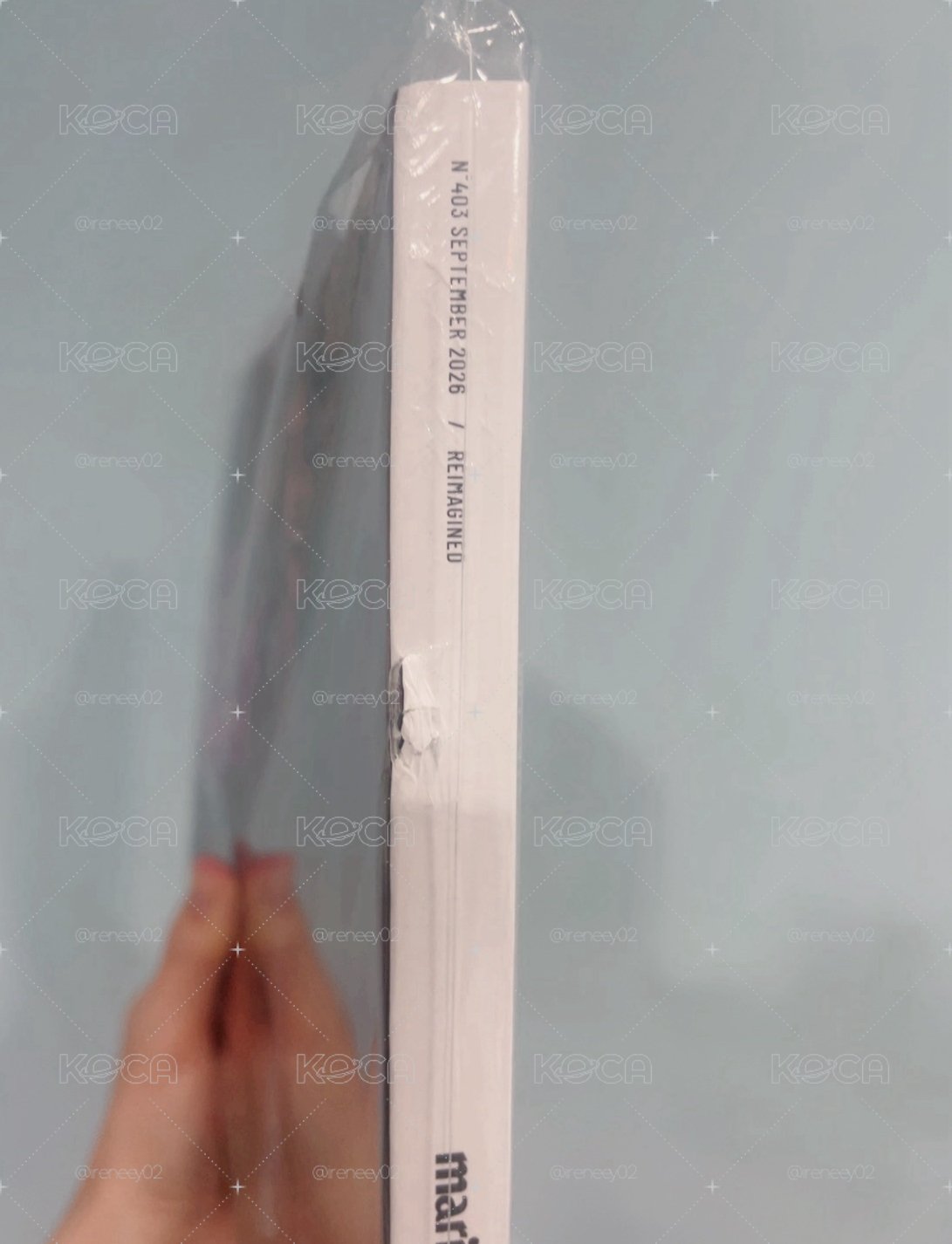 MarieClaire Korea 9月刊封面 雜誌 