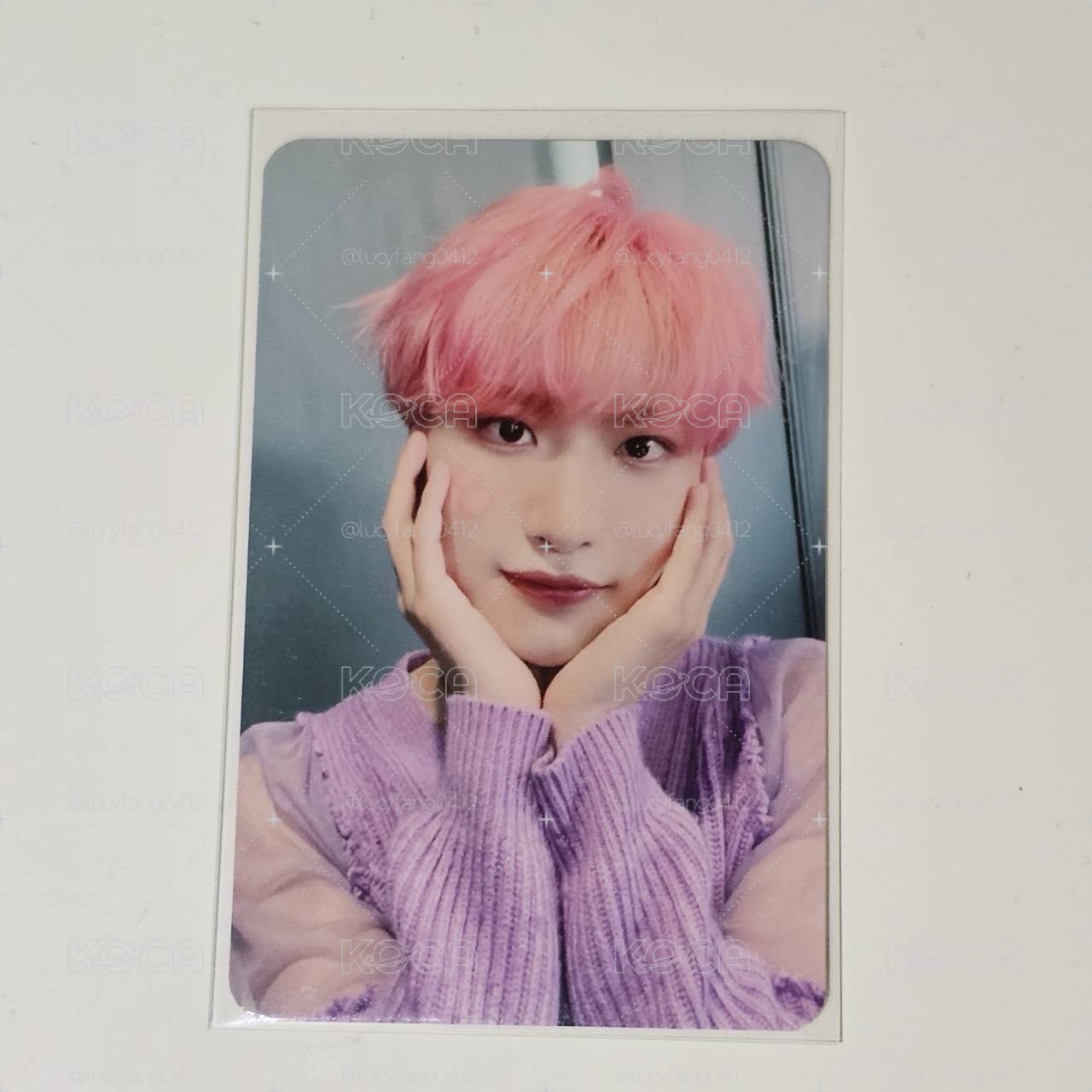ATEEZ 星化 SEONGHWA 貌美粉髮星