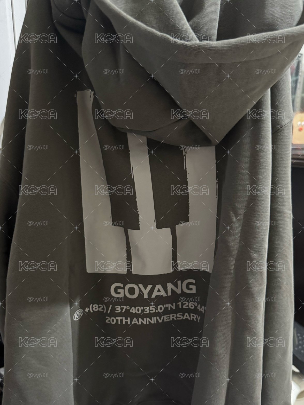 Bigbang高陽場限定連帽外套