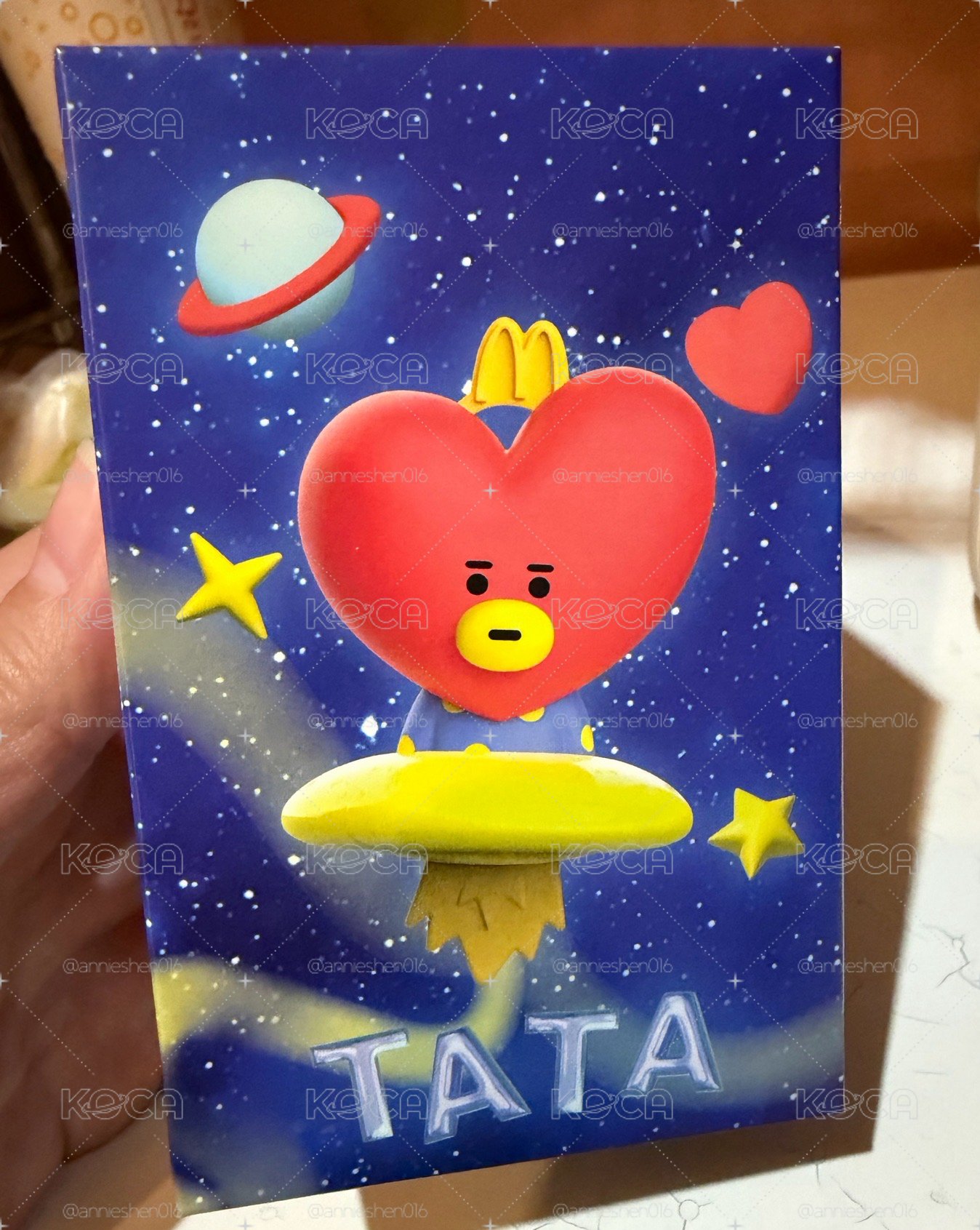 BT21 x 麥當勞 公仔