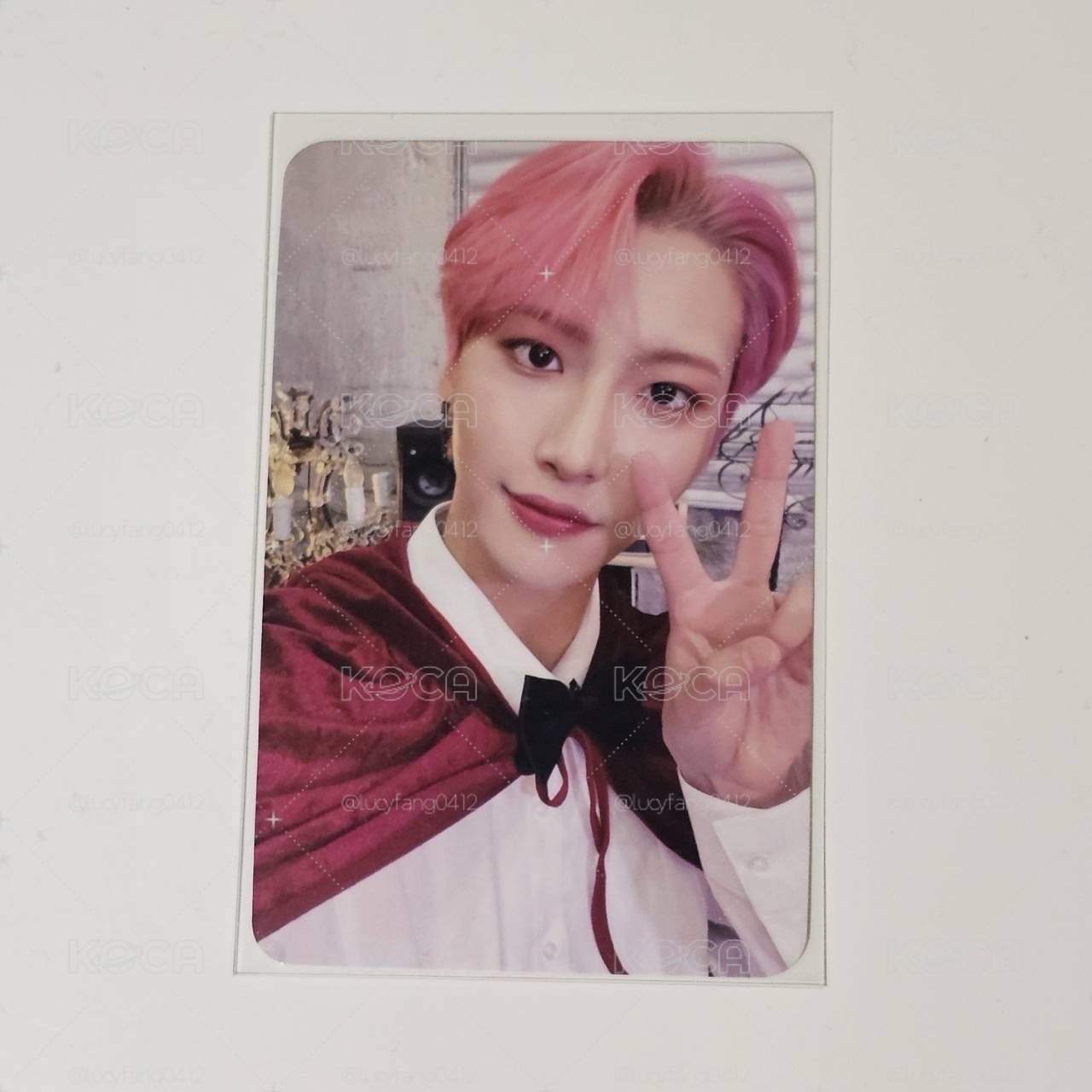 ATEEZ 星化 SEONGHWA 粉髮星 吸血鬼星