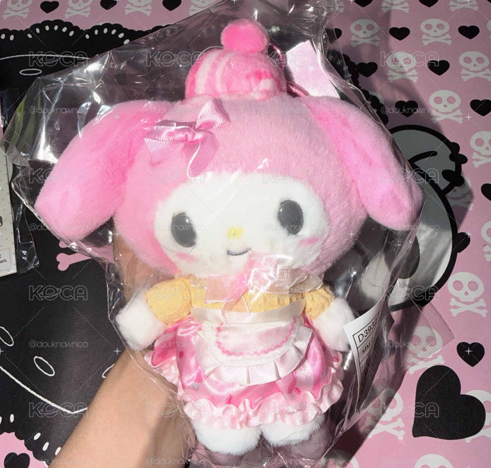 三麗鷗 Melody 美樂蒂 夢幻冰淇淋商店 吊娃