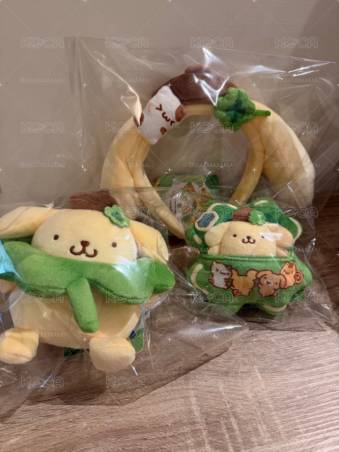 三麗鷗 幸運草系列 吊飾娃娃 娃娃錢包 髮箍 台灣快閃限定