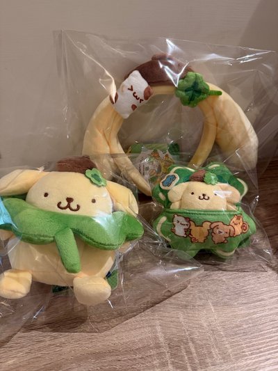 三麗鷗 幸運草系列 吊飾娃娃 娃娃錢包 髮箍 台灣快閃限定