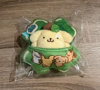 幸運草布丁狗錢包 可拆開當吊飾
