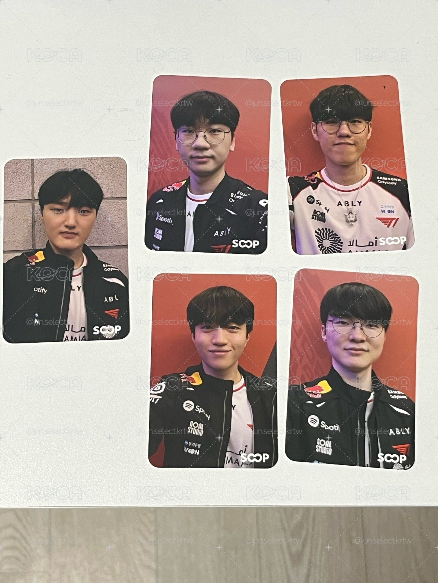 現貨- MSI 25T1 冠軍小卡 全套/SOOP套卡/SOOP faker