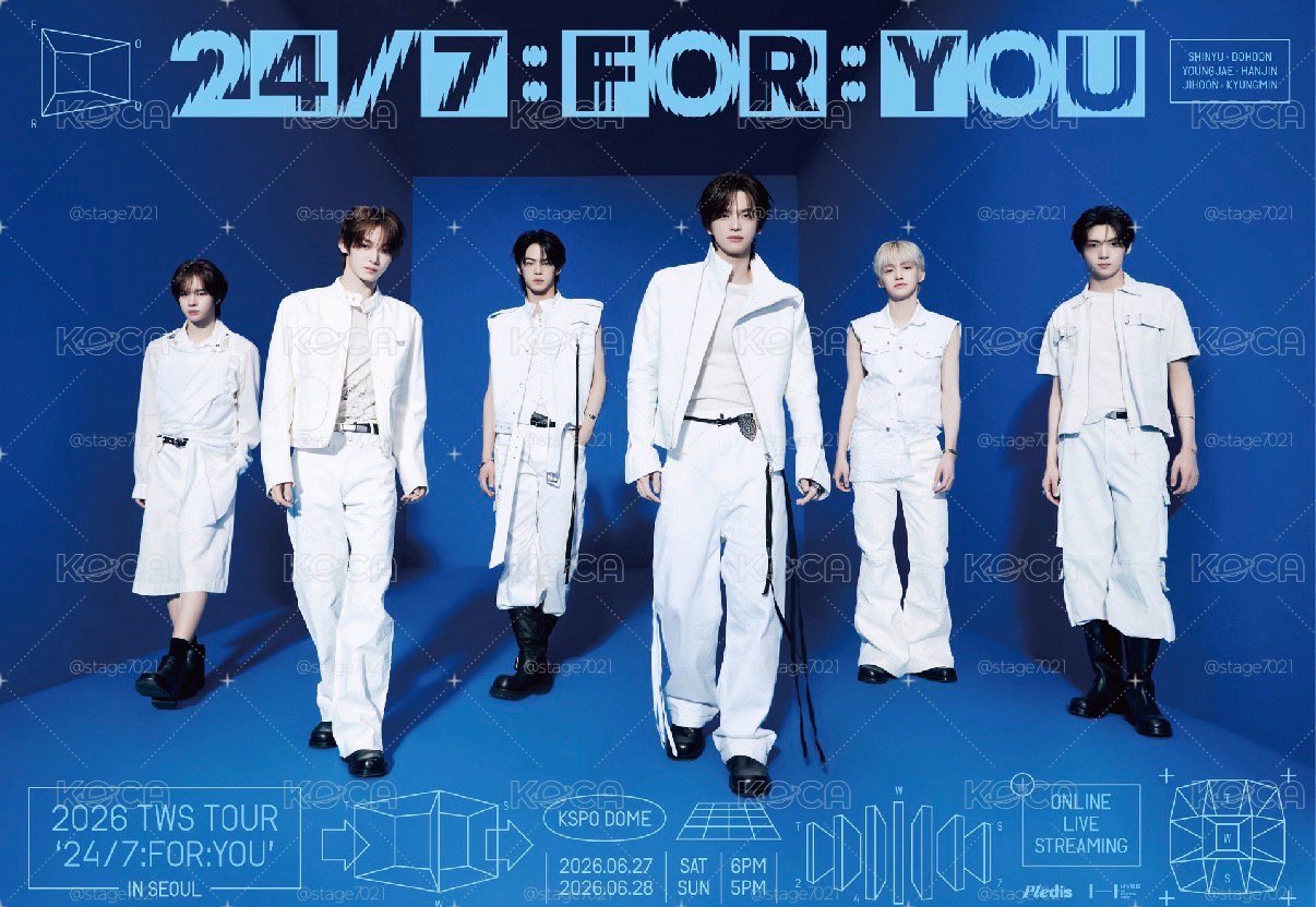 TWS｜2026 TWS TOUR '24/7:FOR:YOU' IN SEOUL（預購 不接急單）