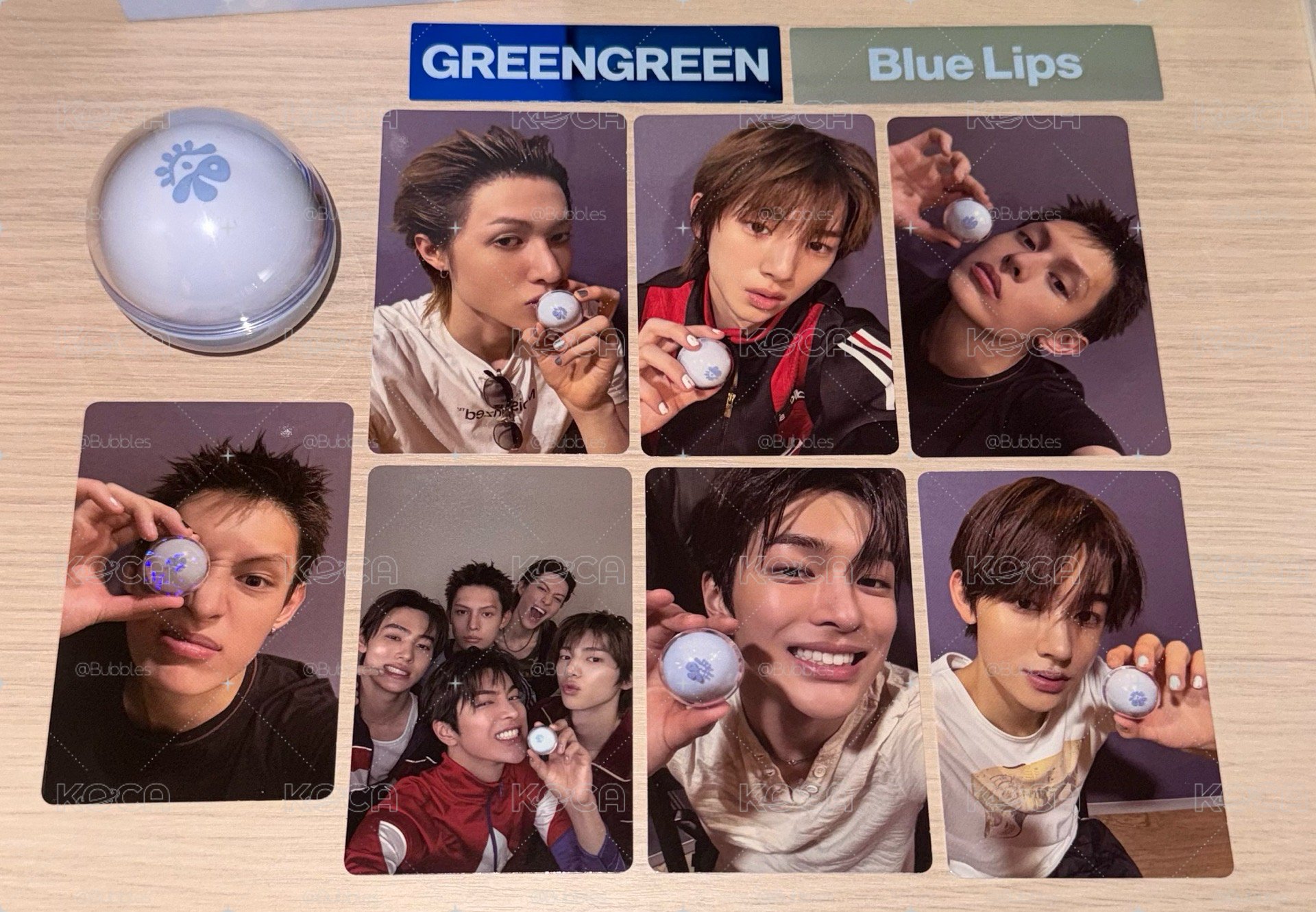 迷二 'Blue Lips' Lip Balm ver. 專輯 單卡