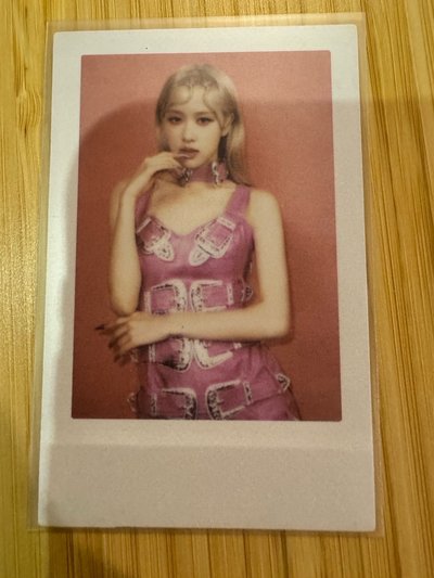 BORN PINK 專輯卡 Pink ver.Pola B ver.