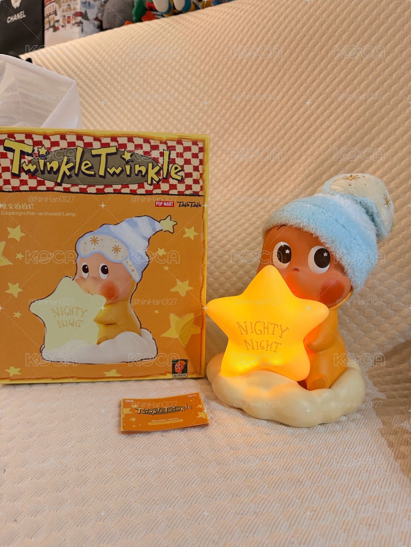 泡泡瑪特 POP MART⭐️TWINKLE TWINKLE 星星人 晚安拍拍燈