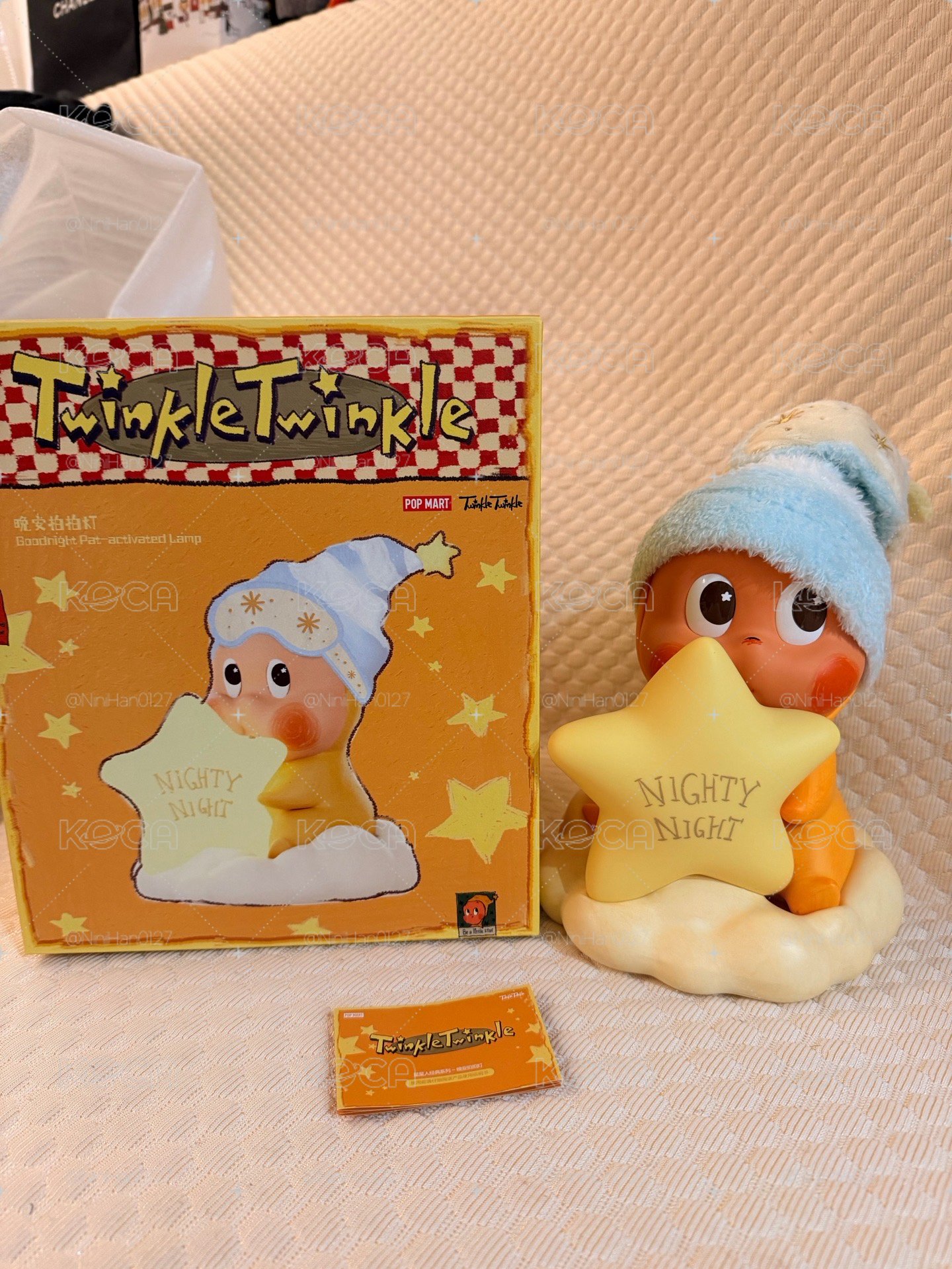 泡泡瑪特 POP MART⭐️TWINKLE TWINKLE 星星人 晚安拍拍燈