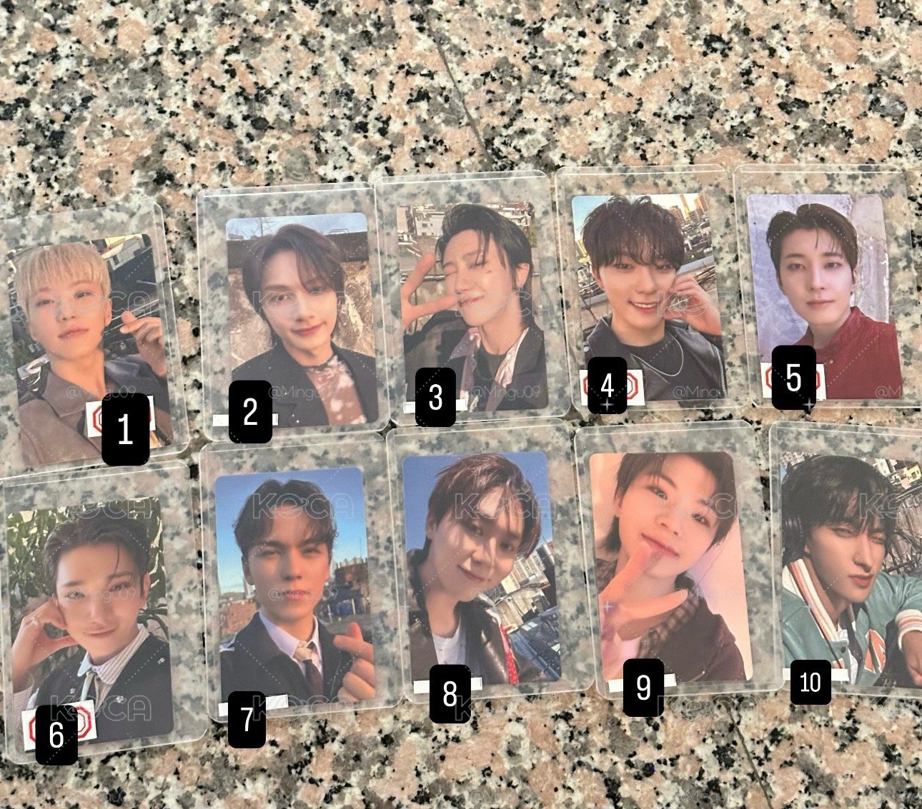 seventeen 10期會員小卡