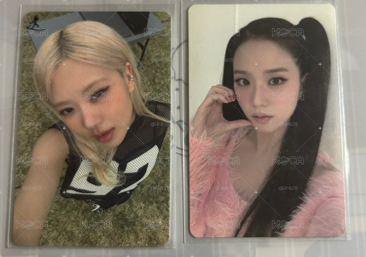 PUMA x ROSÉ 代言卡 AMORTAGE yg 線下 特典卡 