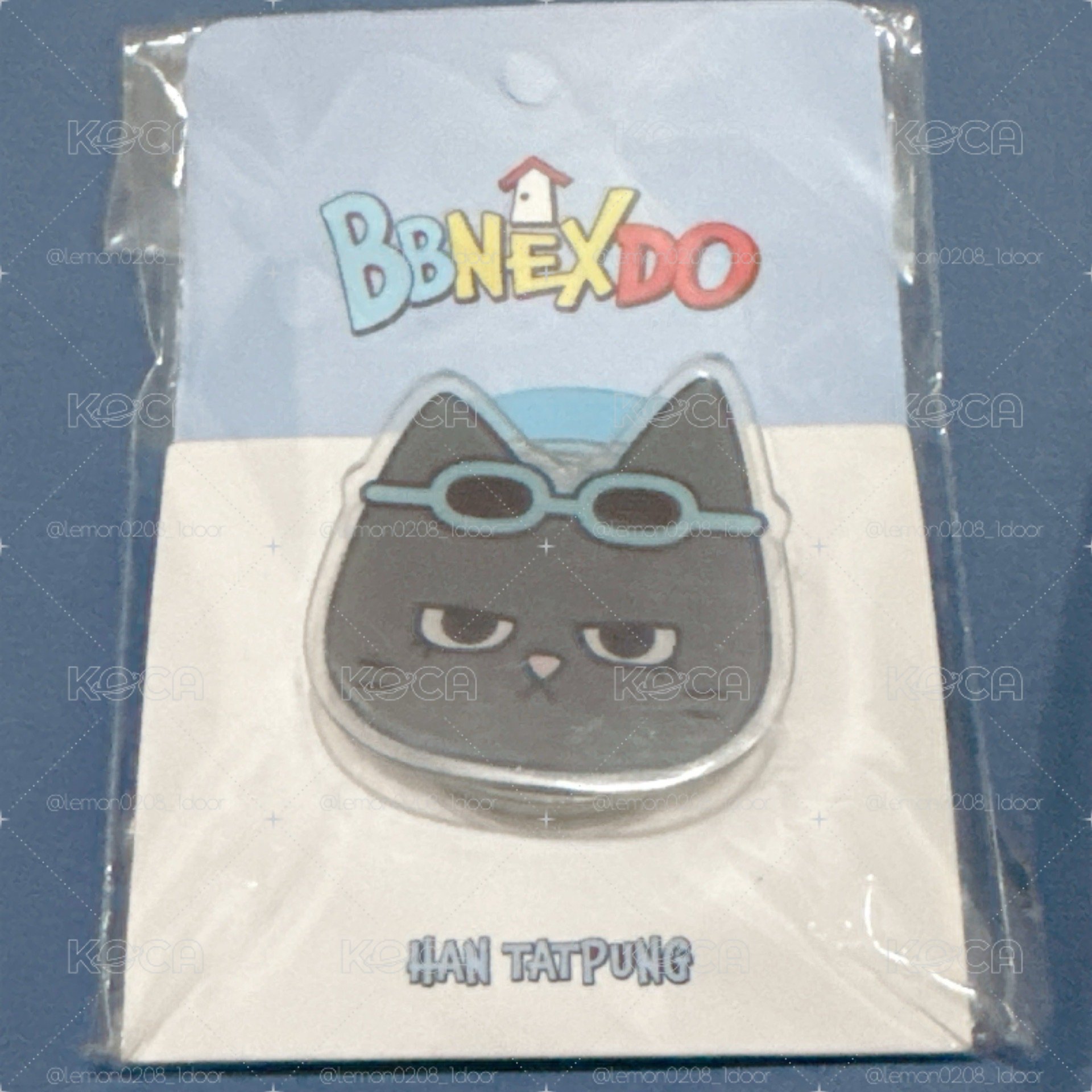 BBNEXDO 手機支架 藍色底座 HAN TATPUNG