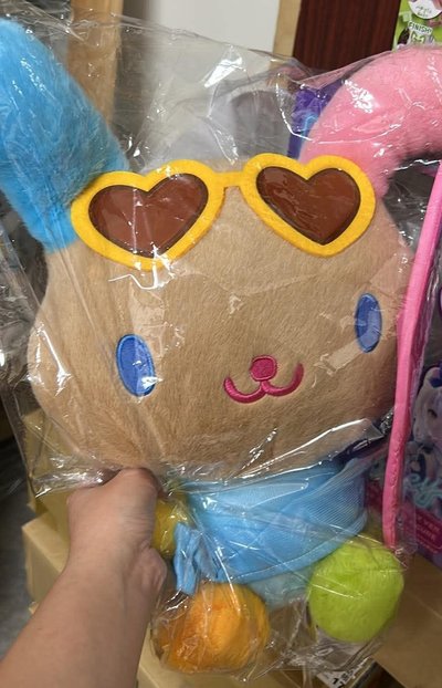 三麗鷗花小兔曬黑衝浪中等尺寸娃娃