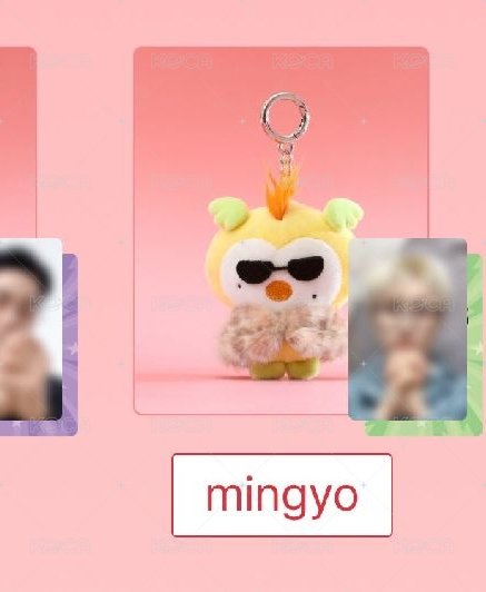 mingyo pop吊飾娃