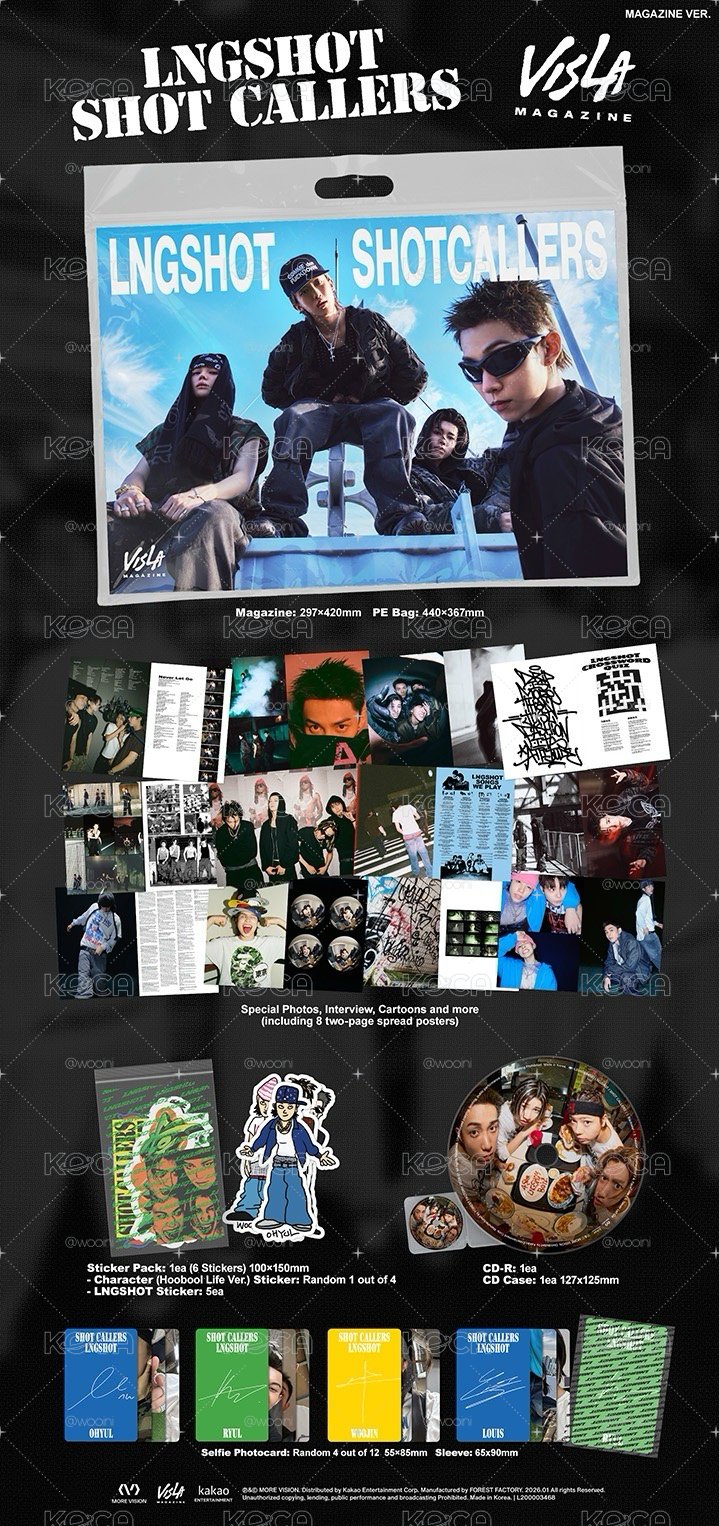 Lngshot 雜誌專 未拆