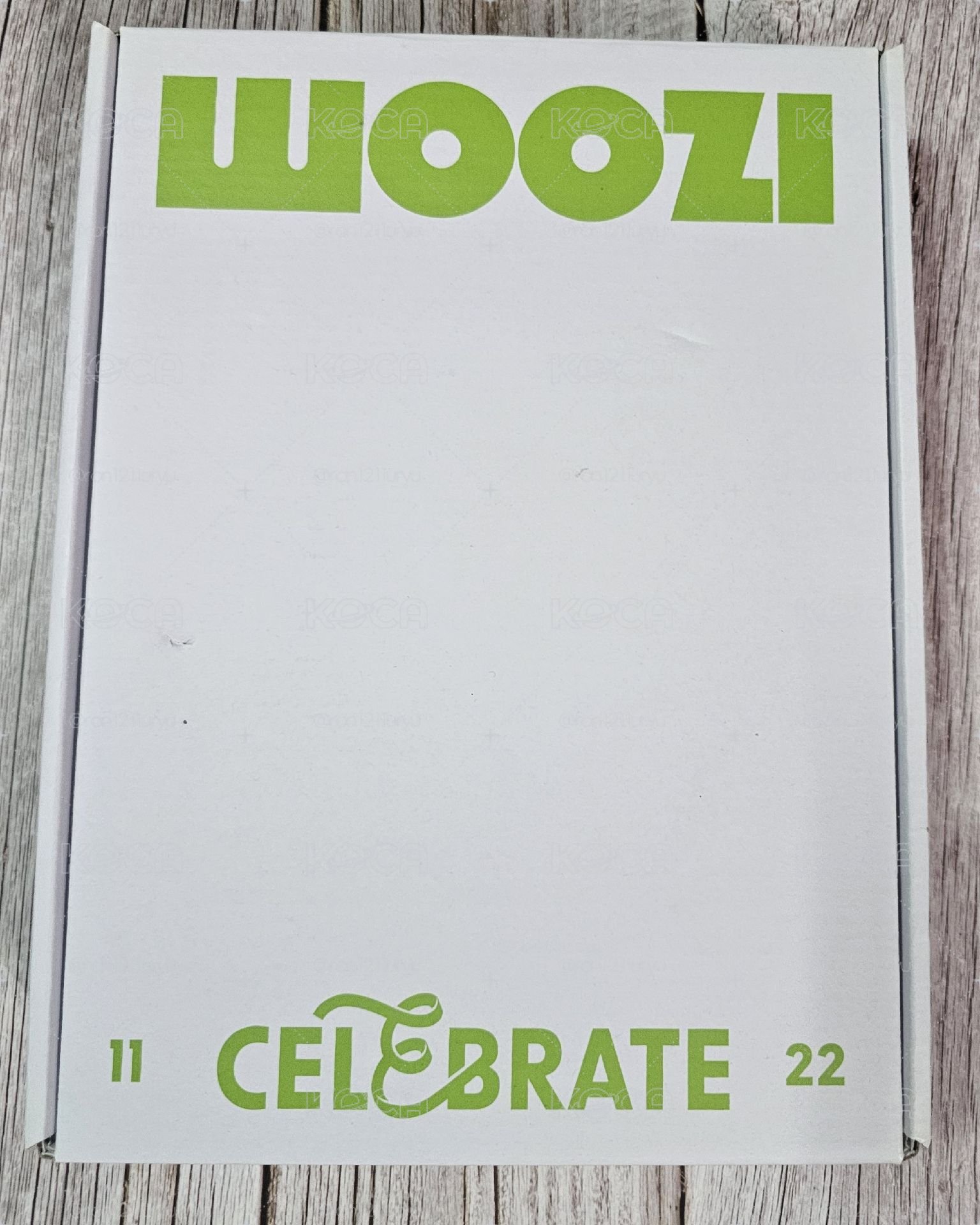 二手 WOOZI 二代 三代 生日禮盒