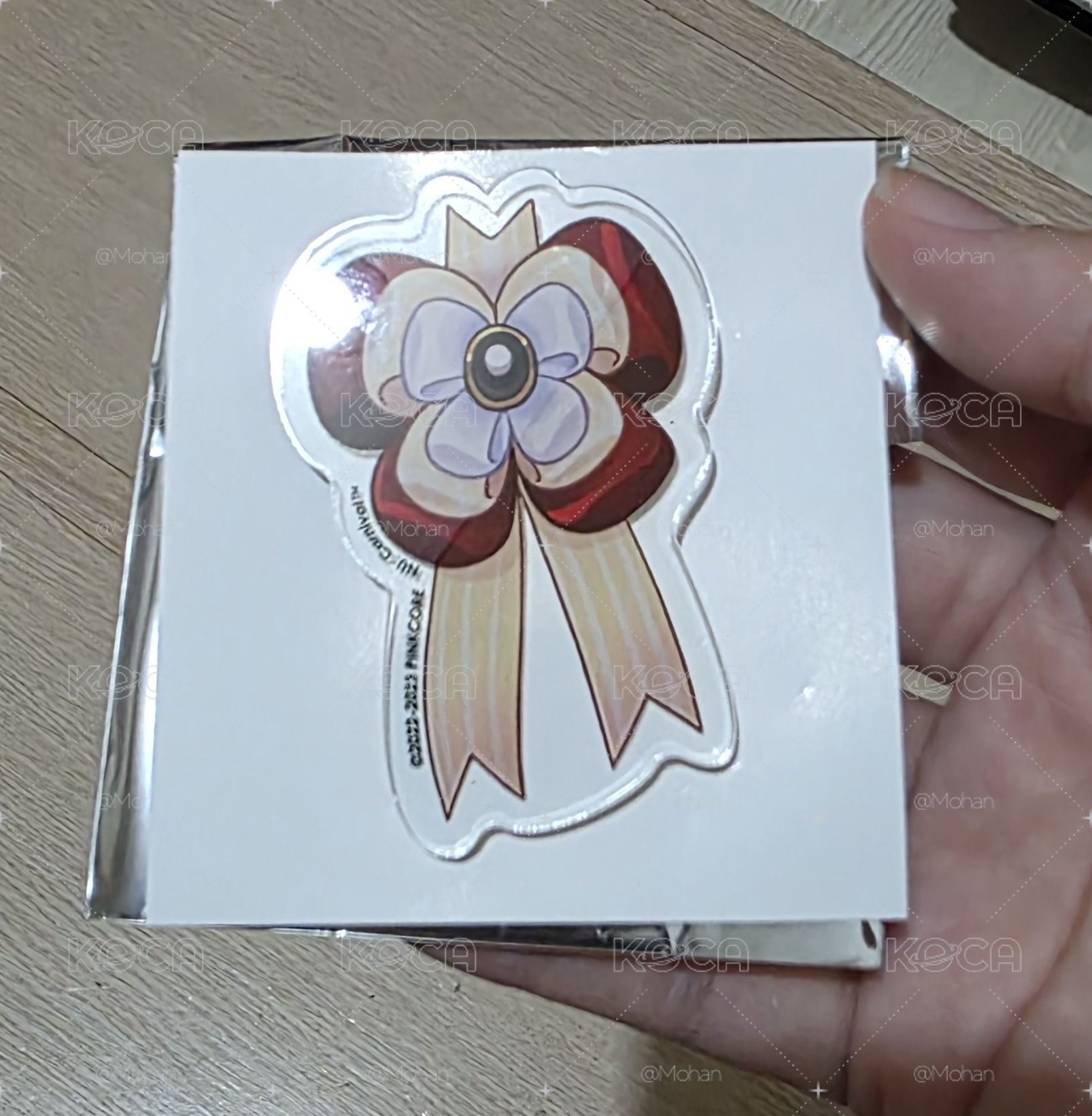 新世界狂歡-八雲角色蝴蝶結別針