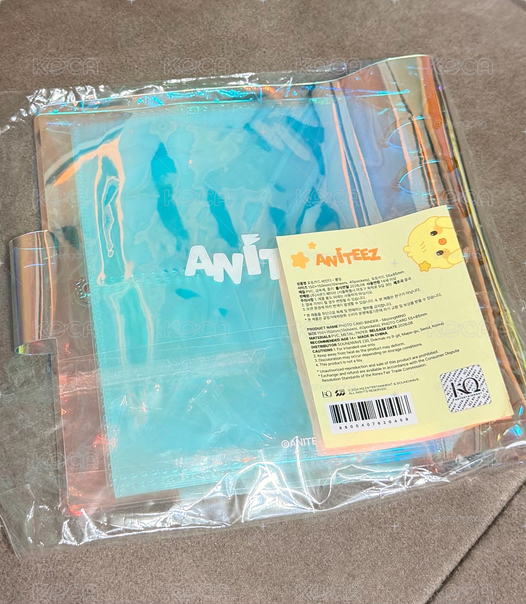 ANITEEZ IN Deja Vu 卡冊 PHOTO CARD BINDER🐥