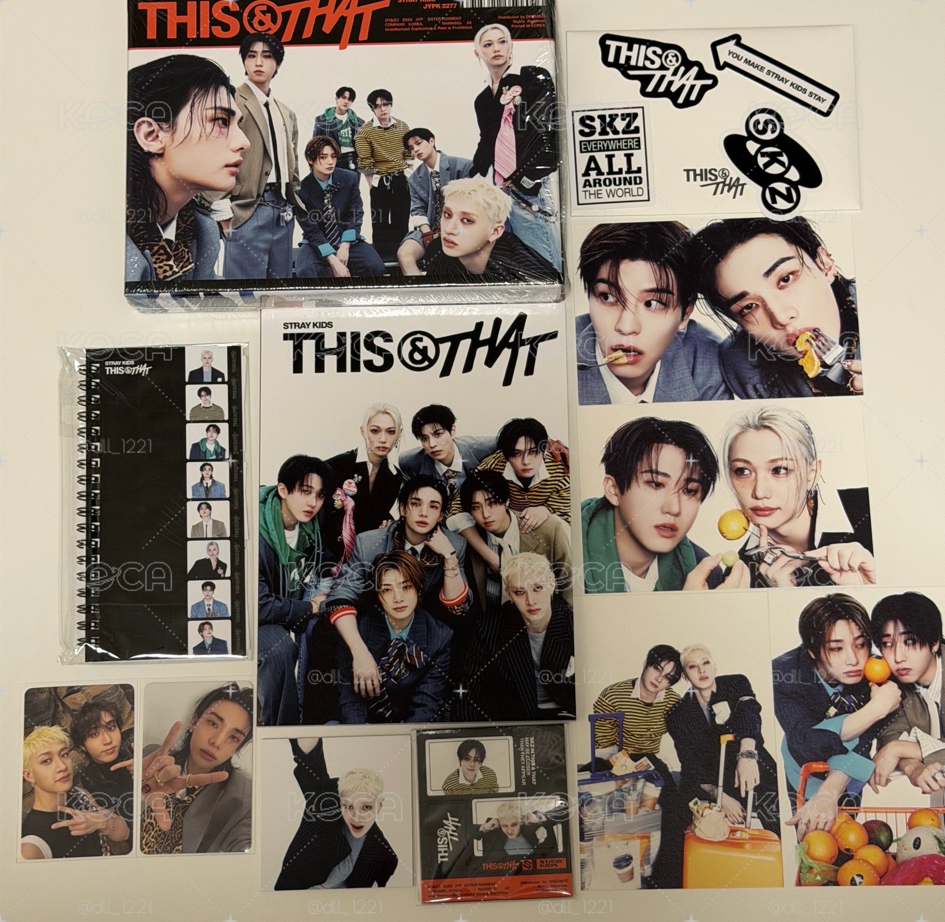 SKZ This & That 普版 This ver. 缺 ID卡