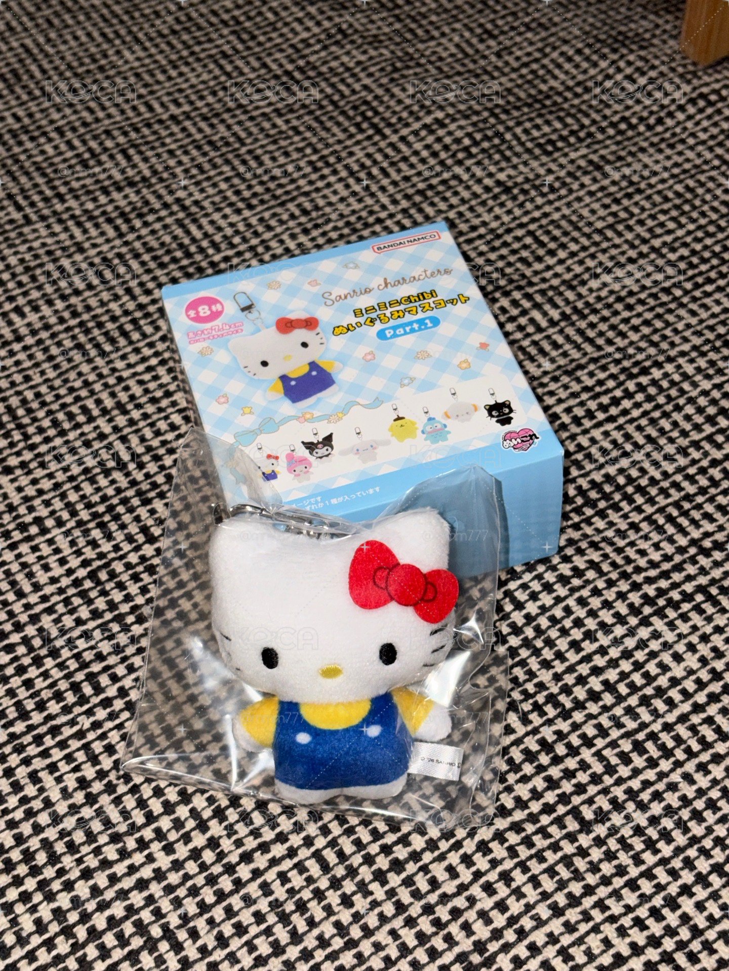 三麗鷗 迷你CHIBI 絨毛吊偶盲盒 Hello Kitty凱蒂貓