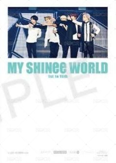 MY SHINee WORLD 明信片  背面