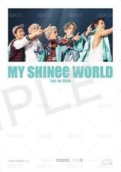 MY SHINee WORLD 明信片  背面