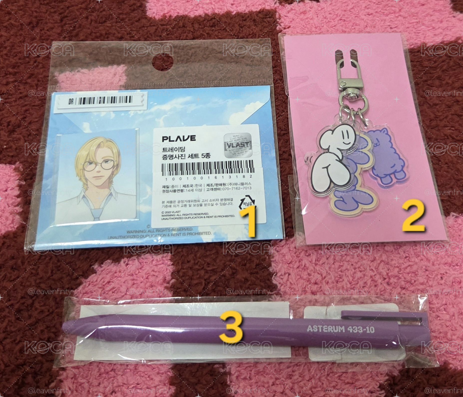 PLAVE 💜周邊