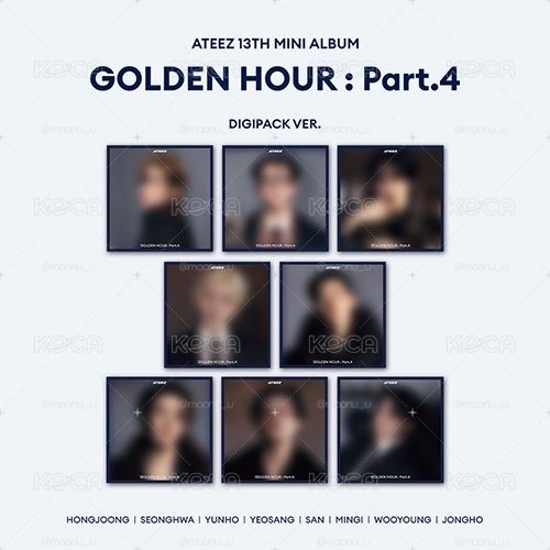 ATEEZ GOLDEN HOUR PART.4 （Digipack)