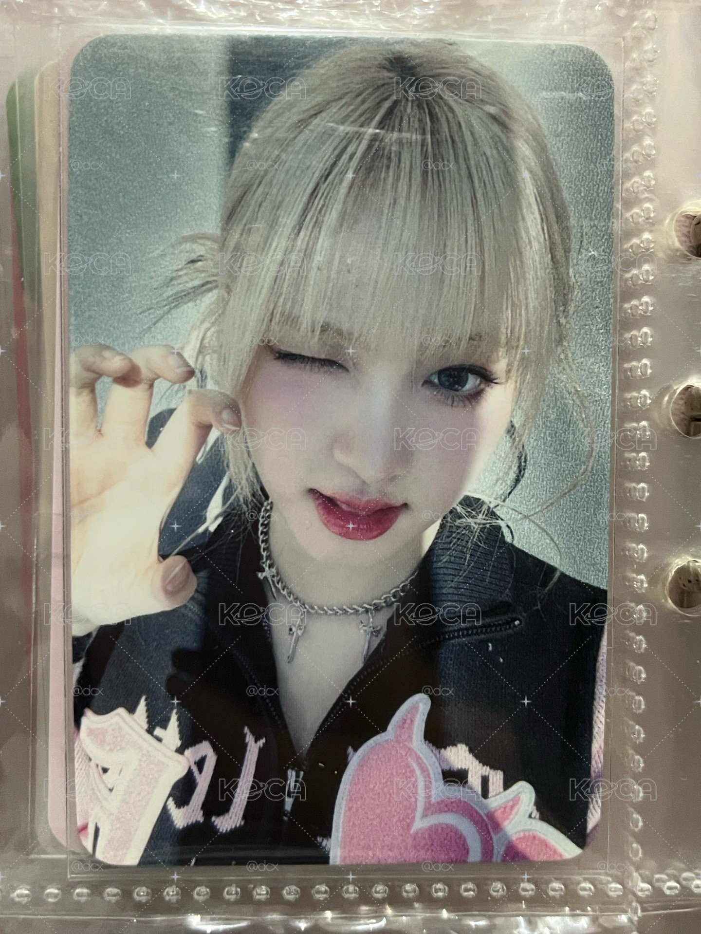 IVE 金志垣 Liz I'VE MINE am 2.0 金髮貓爪wink栗