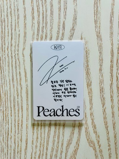 KAI Peaches 小紅帽卡
