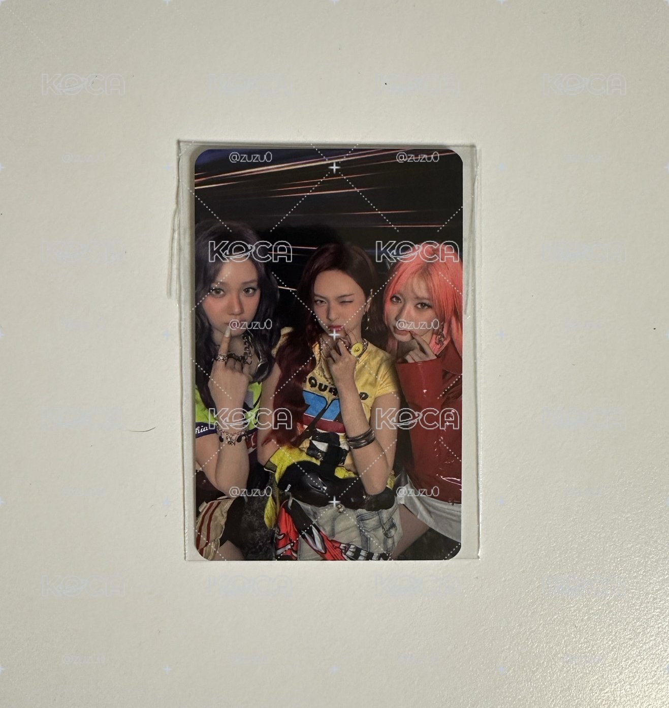 yg線下快閃 任務卡 三人卡