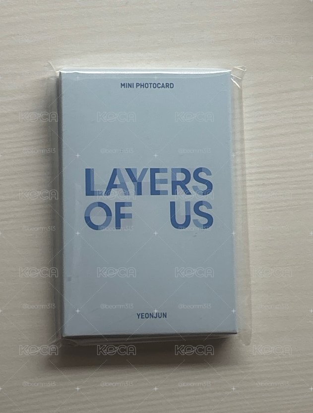 layers of us 竣photocard