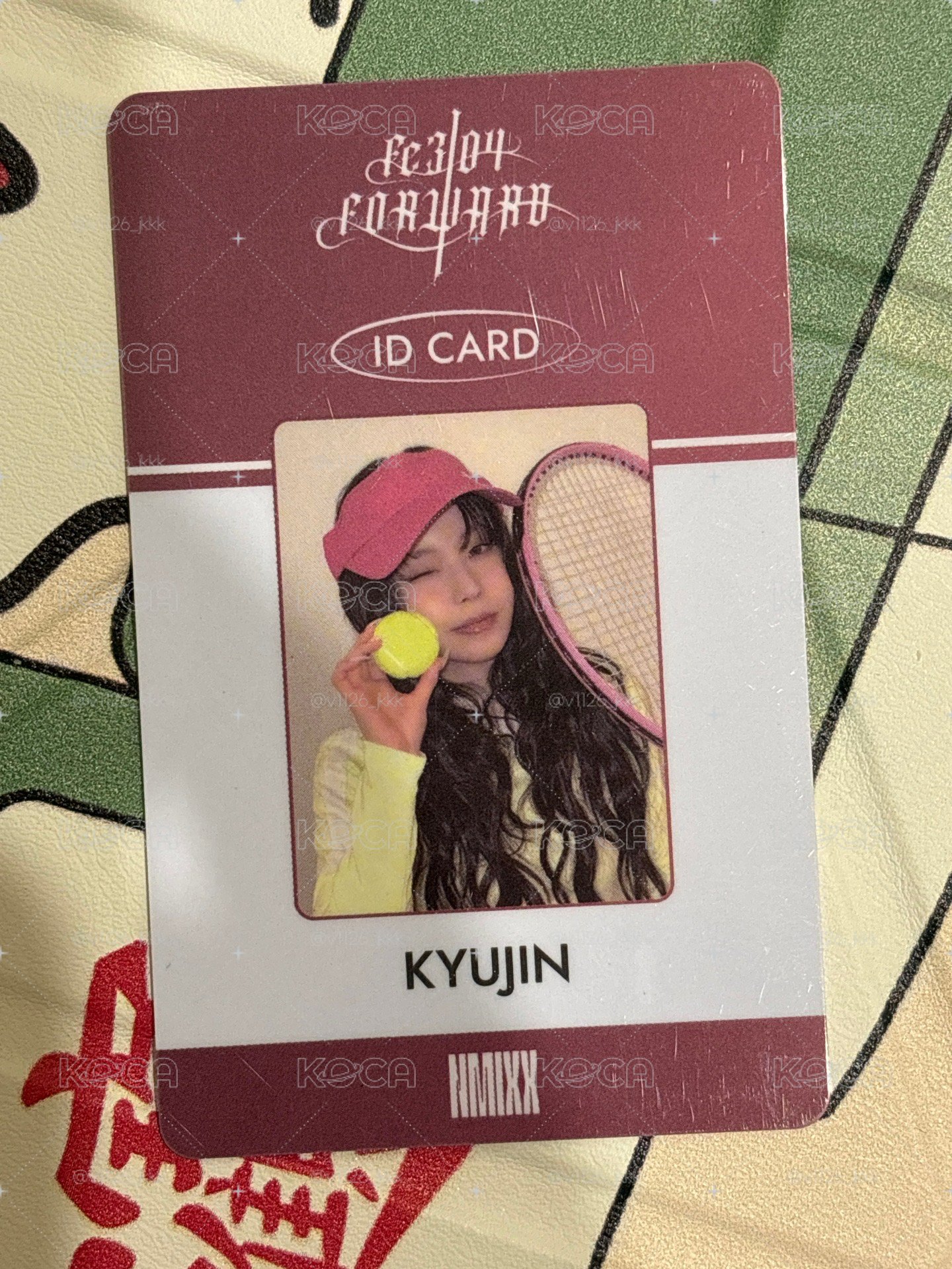 網球ID卡圭