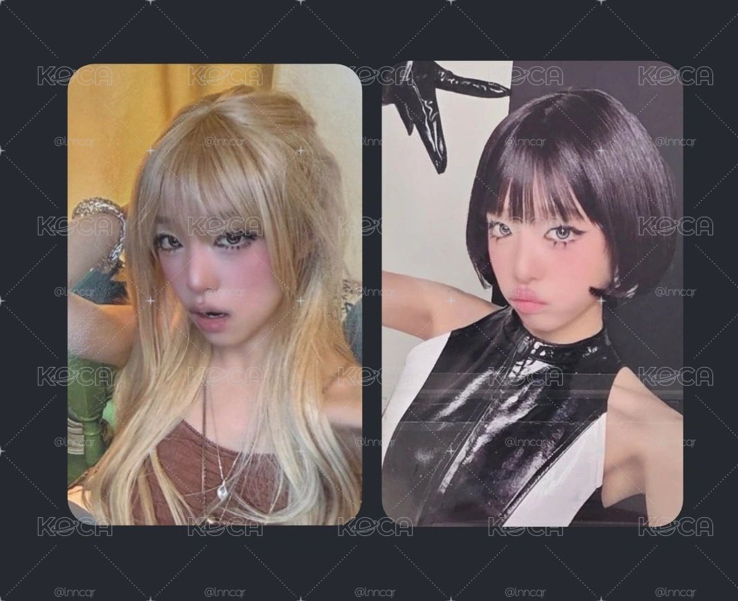 YENA 打歌卡 week1 +2 兩張一套
