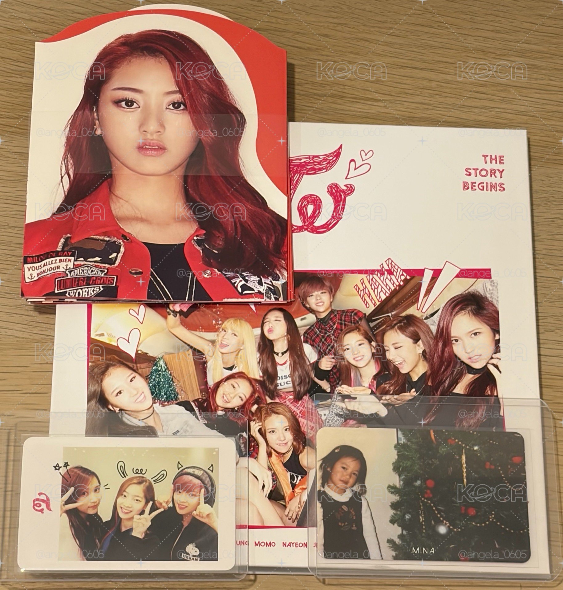 TWICE 出道專+兩張小卡+內容物💚🤍💚