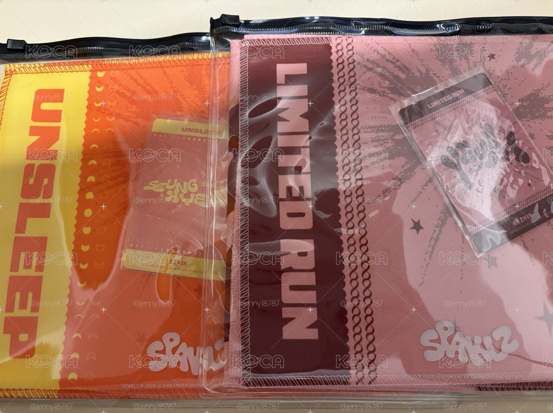 SPAKLZ 手幅（Limited run、Unsleep)