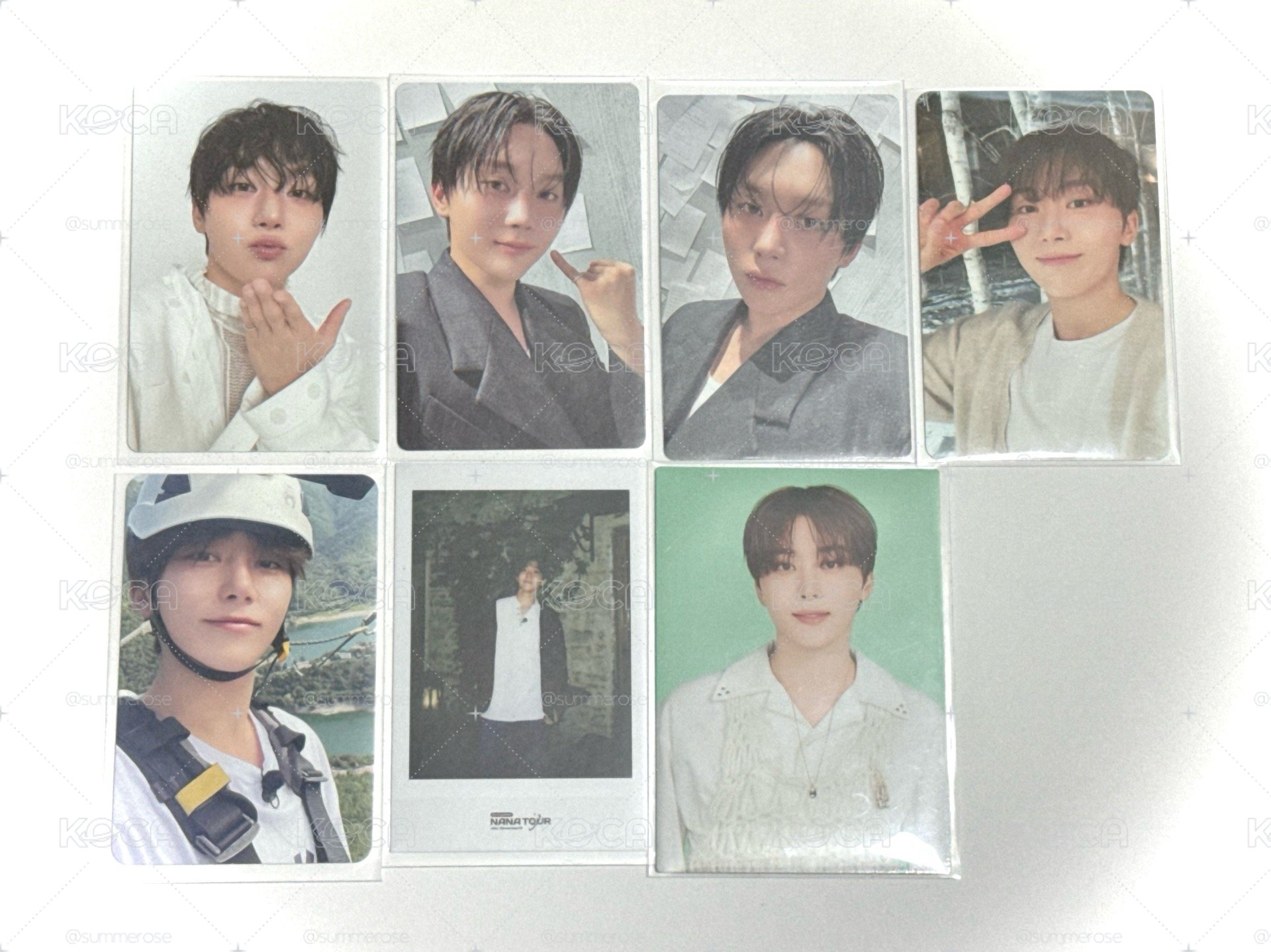 SEVENTEEN 夫勝寛 DxS小分隊 MK2.0 LUCKY CARD 幸運卡 NANA TOUR YAKUSOKU
