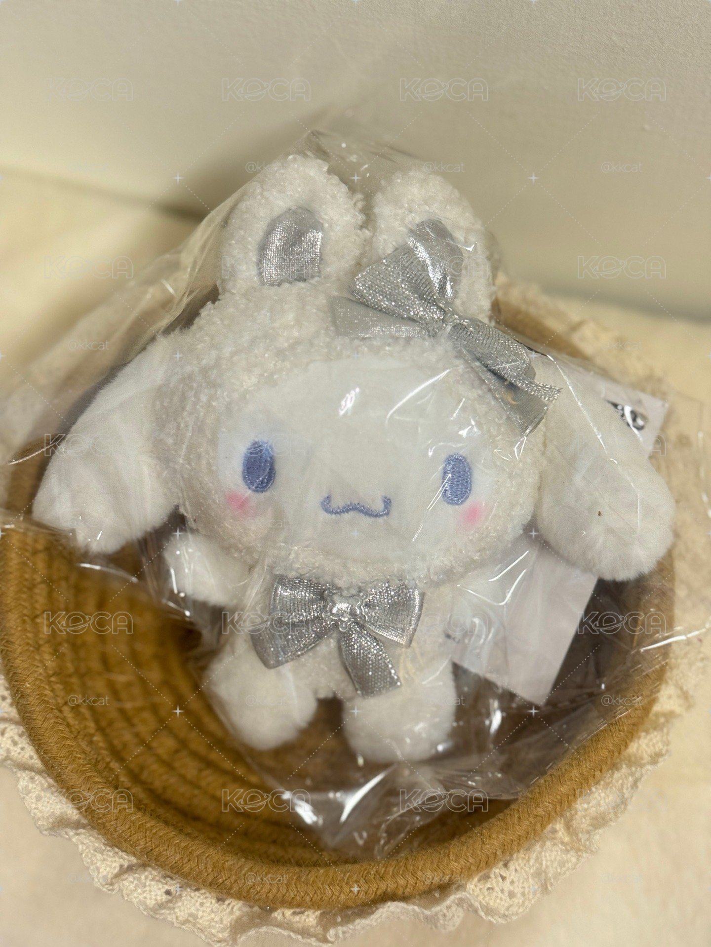 現貨.雪兔大耳狗吊飾